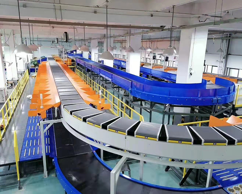 Technical characteristics and types of cross belt sorter